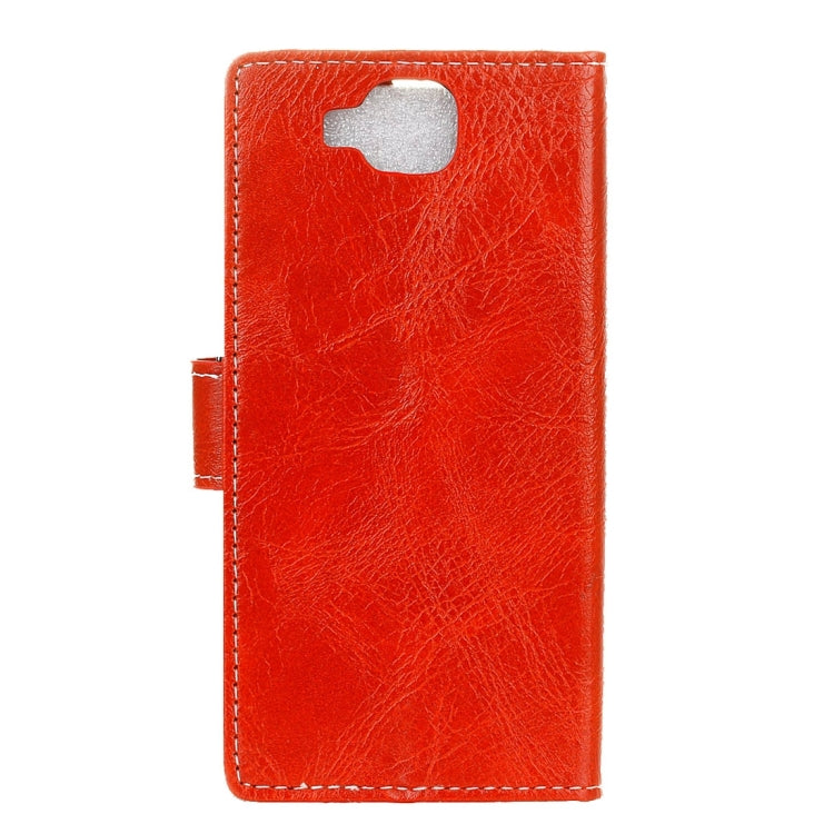 For Doogee X9 Mini Retro Crazy Horse Texture Horizontal Flip Leather Case with Holder & Card Slots & Wallet & Photo Frame