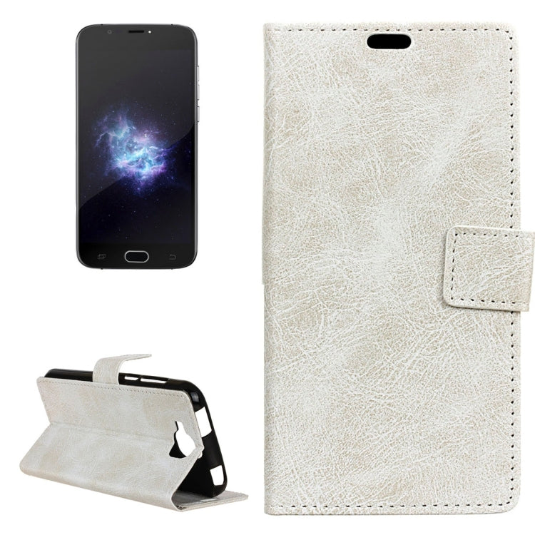 For Doogee X9 Mini Retro Crazy Horse Texture Horizontal Flip Leather Case with Holder & Card Slots & Wallet & Photo Frame