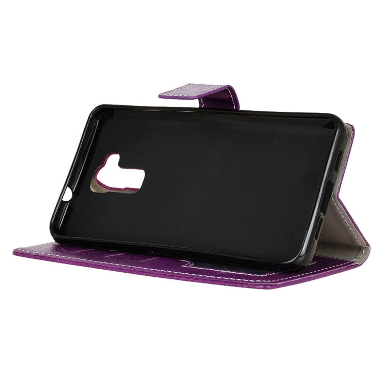 For Doogee Y6 Retro Crazy Horse Texture Horizontal Flip Leather Case with Holder & Card Slots & Wallet & Photo Frame