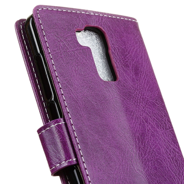 For Doogee Y6 Retro Crazy Horse Texture Horizontal Flip Leather Case with Holder & Card Slots & Wallet & Photo Frame