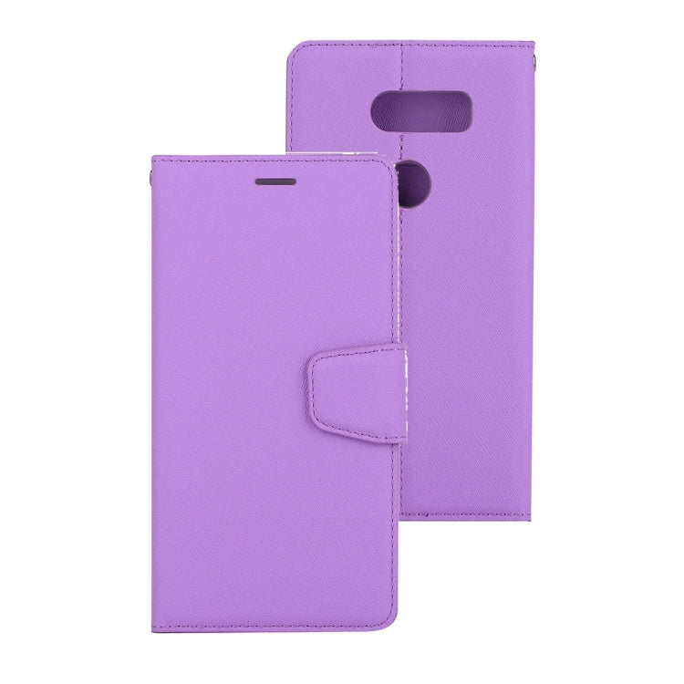 For LG V30 Silk Texture Horizontal Flip Leather Case with Holder & Card Slots & Wallet & Photo Frame