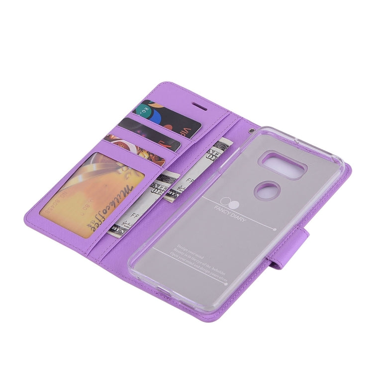 For LG V30 Silk Texture Horizontal Flip Leather Case with Holder & Card Slots & Wallet & Photo Frame