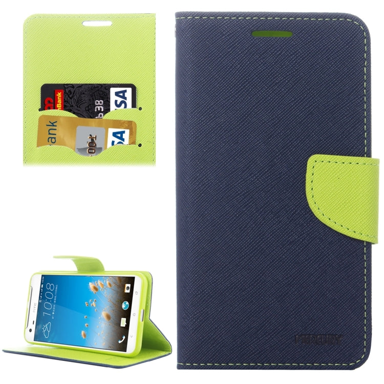 For HTC One X9 Cross Texture Horizontal Flip Leather Case with Magnetic Buckle & Holder & Card Slots & Wallet