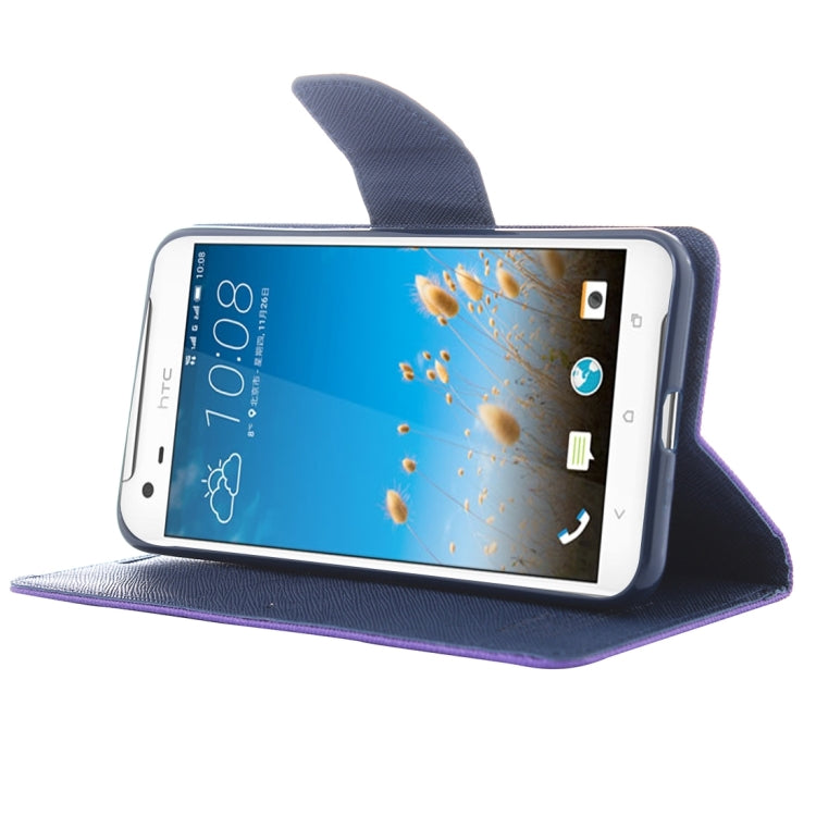 For HTC One X9 Cross Texture Horizontal Flip Leather Case with Magnetic Buckle & Holder & Card Slots & Wallet