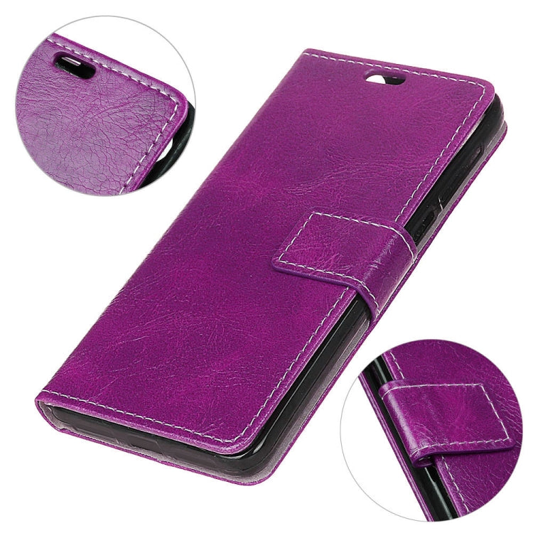 Alcatel IDOL 5S Retro Crazy Horse Texture Horizontal Flip Leather Case with Holder & Card Slots & Wallet & Photo Frame