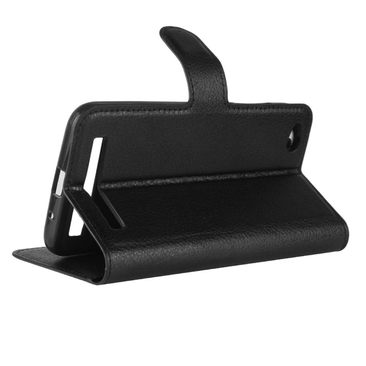 For Xiaomi  Redmi 5A Litchi Texture Horizontal Flip Leather Case with Holder & Card Slots & Wallet
