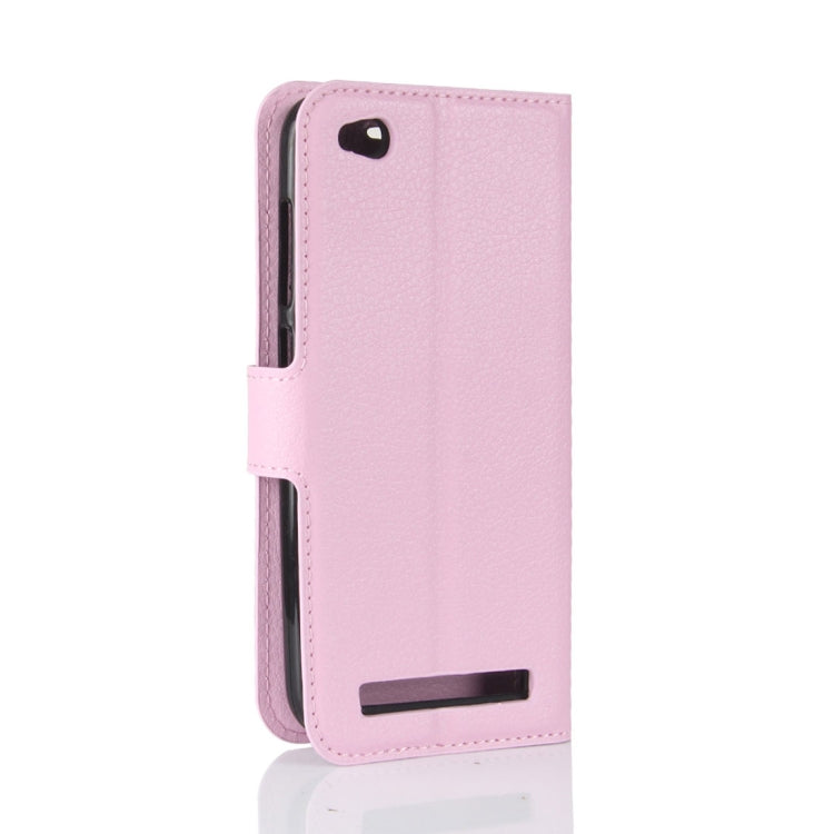For Xiaomi  Redmi 5A Litchi Texture Horizontal Flip Leather Case with Holder & Card Slots & Wallet