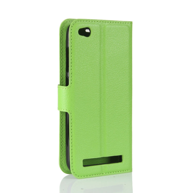 For Xiaomi  Redmi 5A Litchi Texture Horizontal Flip Leather Case with Holder & Card Slots & Wallet