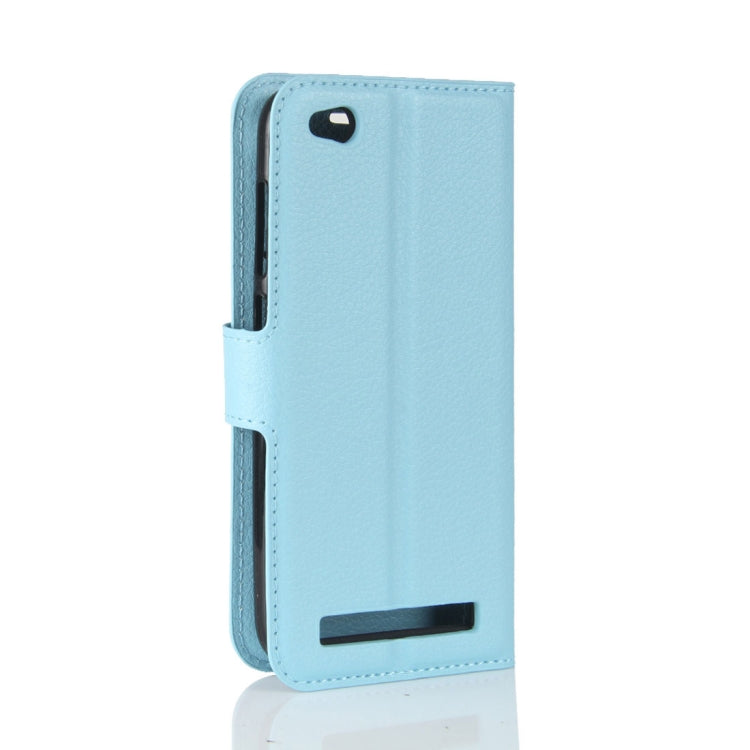 For Xiaomi  Redmi 5A Litchi Texture Horizontal Flip Leather Case with Holder & Card Slots & Wallet