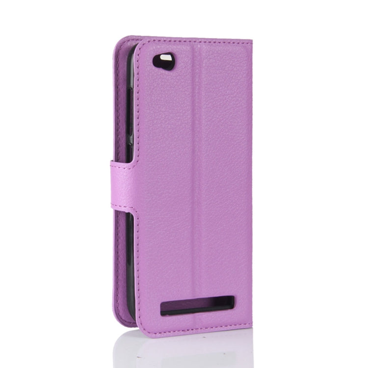 For Xiaomi  Redmi 5A Litchi Texture Horizontal Flip Leather Case with Holder & Card Slots & Wallet