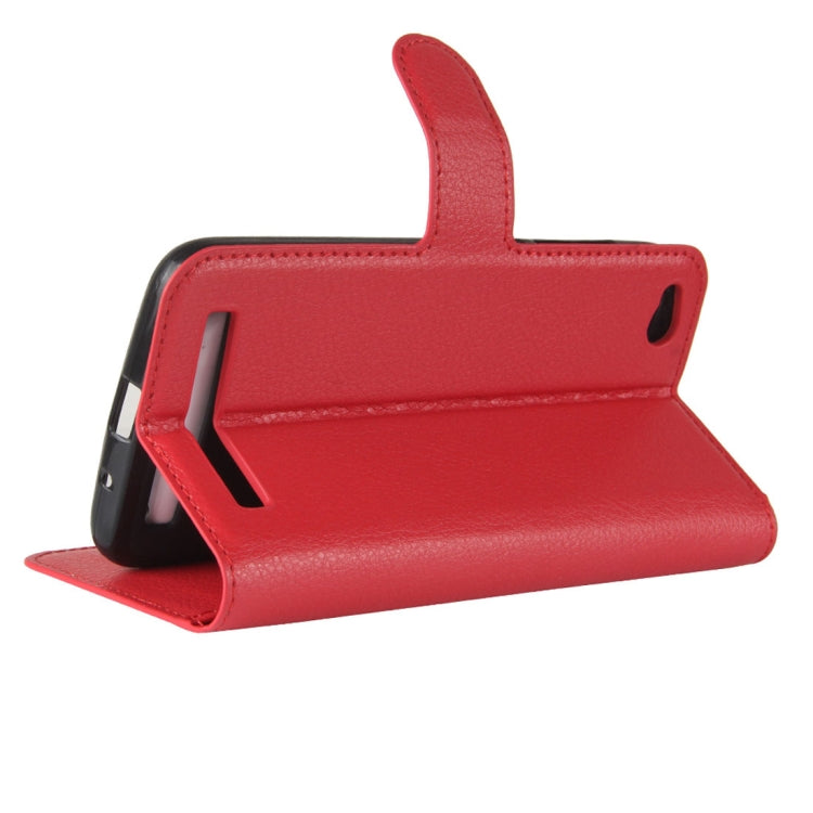 For Xiaomi  Redmi 5A Litchi Texture Horizontal Flip Leather Case with Holder & Card Slots & Wallet