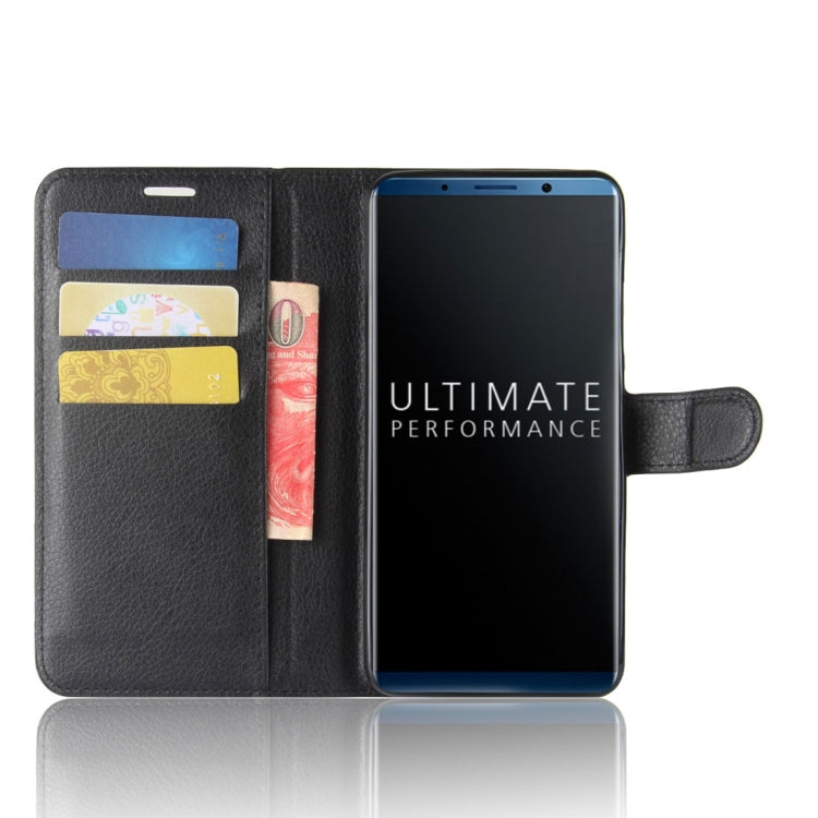 For Huawei  Mate 10 Pro / Mate 10 Porsche Design Litchi Texture Horizontal Flip Leather Case with Holder & Card Slots & Wallet
