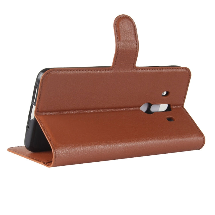 For Huawei  Mate 10 Pro / Mate 10 Porsche Design Litchi Texture Horizontal Flip Leather Case with Holder & Card Slots & Wallet