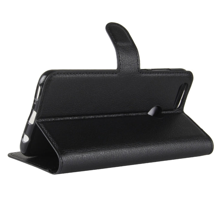 For Huawei  Honor Play 7X Litchi Texture Horizontal Flip Leather Case with Holder & Card Slots & Wallet