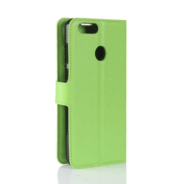 For Huawei  Honor Play 7X Litchi Texture Horizontal Flip Leather Case with Holder & Card Slots & Wallet