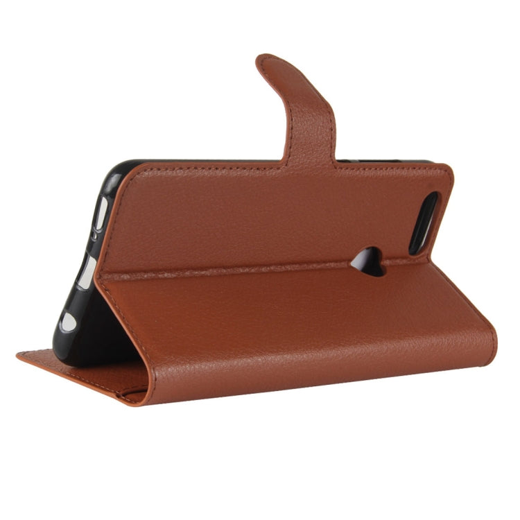 For Huawei  Honor Play 7X Litchi Texture Horizontal Flip Leather Case with Holder & Card Slots & Wallet