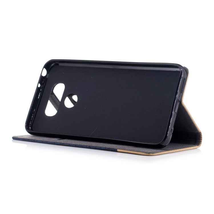 For LG G6 Canvas Texture PU + TPU Horizontal Flip Leather Case with Holder & Card Slots