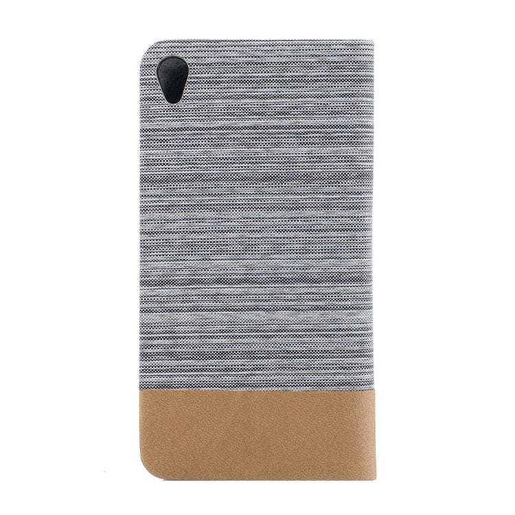 For Asus  ZenFone Live / ZB501KL Canvas Texture PU + TPU Horizontal Flip Leather Case with Holder & Card Slots