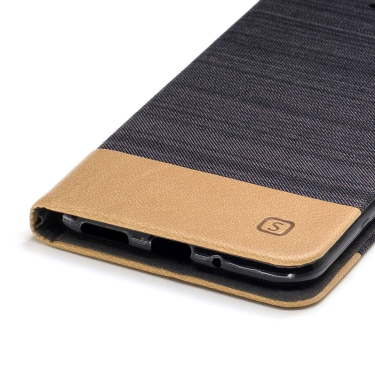 For Asus  ZenFone Live / ZB501KL Canvas Texture PU + TPU Horizontal Flip Leather Case with Holder & Card Slots