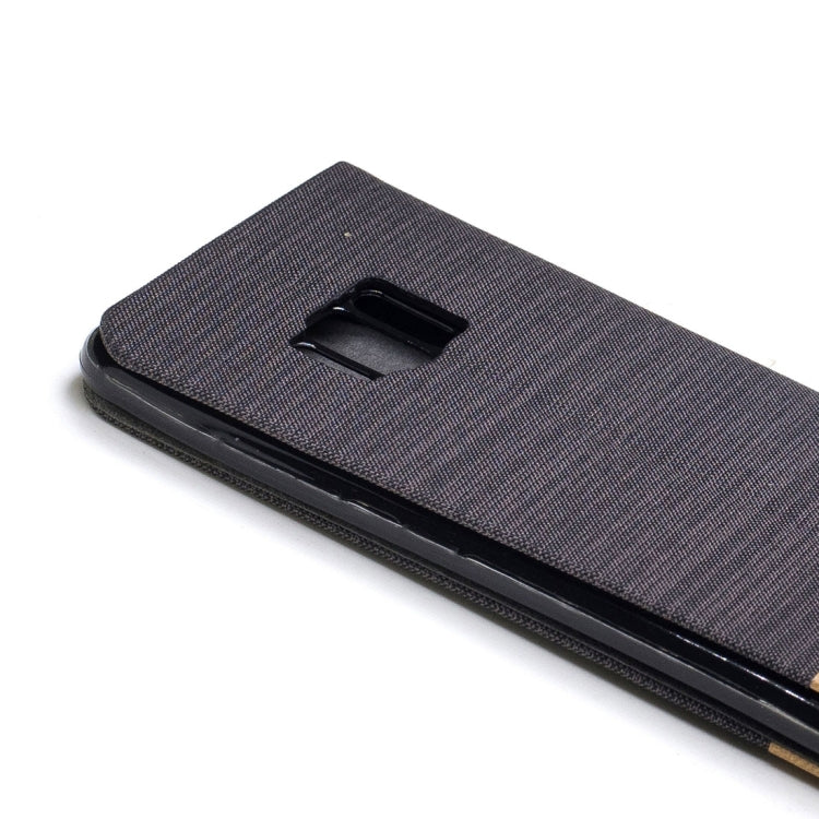 For Asus   ZenFone AR / ZS571KL Canvas Texture PU + TPU Horizontal Flip Leather Case with Holder & Card Slots