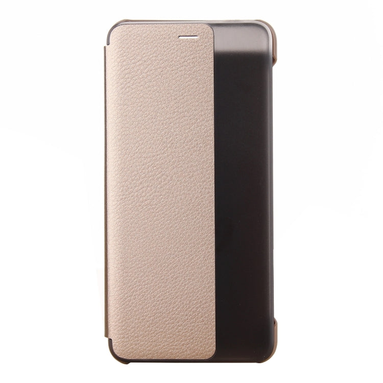 For Huawei  P10 Plus Smart Leather Case Cover PU+PC Protective Cases