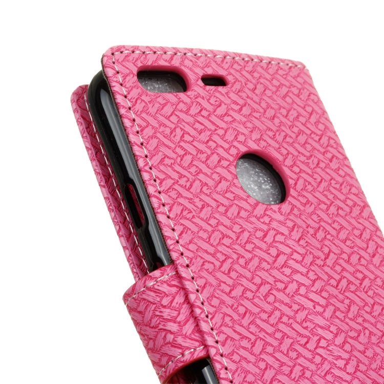 For Google Pixel XL Knit Texture Horizontal Flip Leather Case with Holder & Card Slots & Wallet