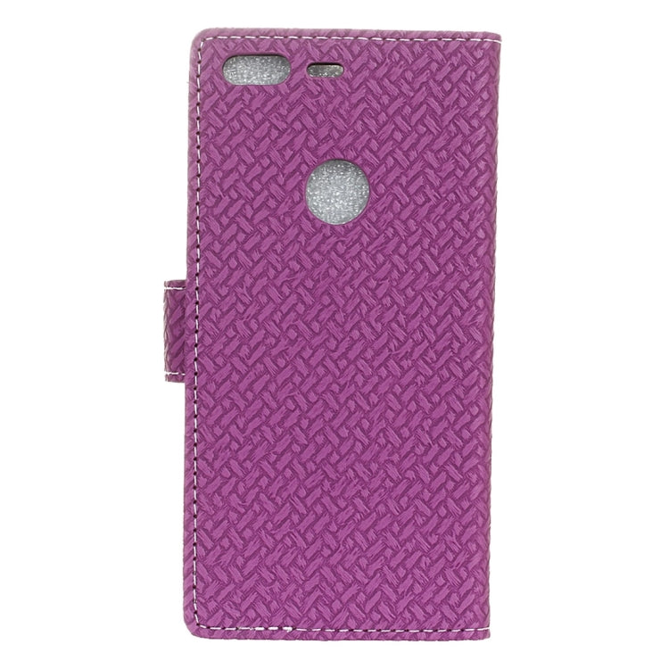 For Google Pixel Knit Texture Horizontal Flip Leather Case with Holder & Card Slots & Wallet