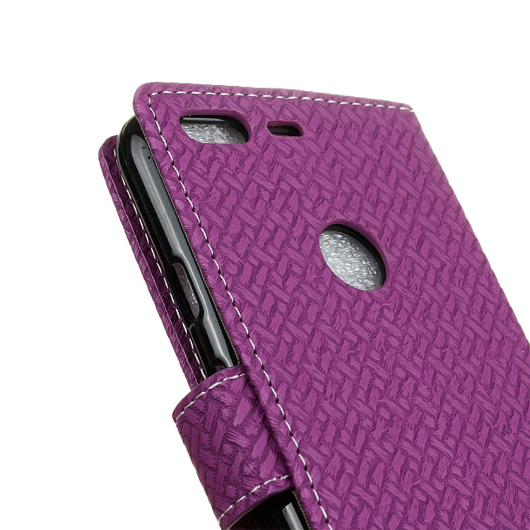 For Google Pixel Knit Texture Horizontal Flip Leather Case with Holder & Card Slots & Wallet