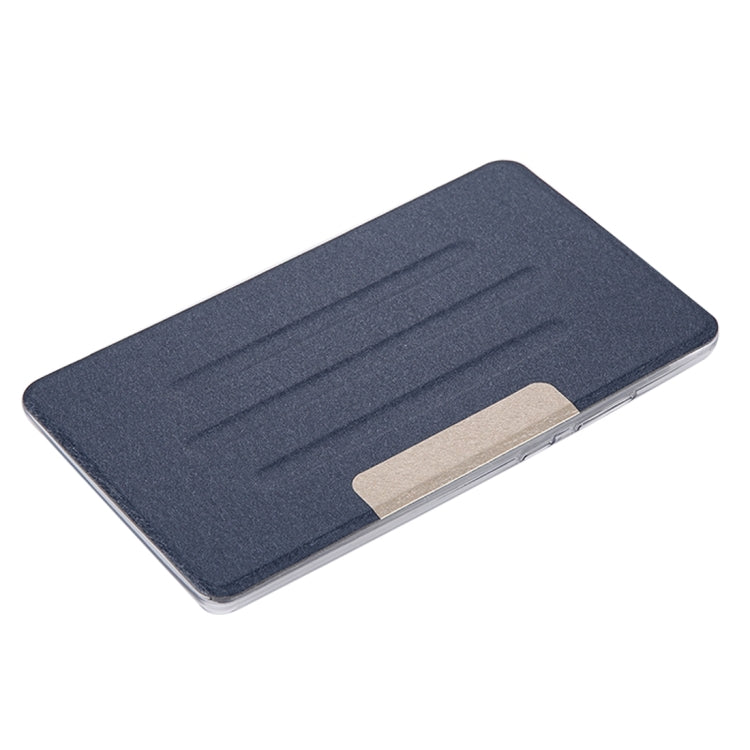 For Huawei  MediaPad T3 7 Silk Texture Horizontal Flip Leather Case with Holder