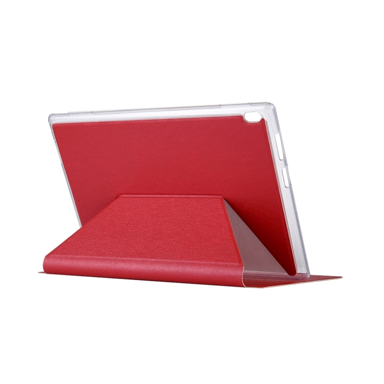 For Lenovo TAB4 TB-X304F & TB-X804F 10.1 inch Silk Texture Horizontal Flip Leather Case with Holder