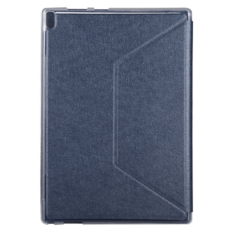 For Lenovo TAB4 Plus TB-X704F 10.1 inch Silk Texture Horizontal Flip Leather Case with Holder