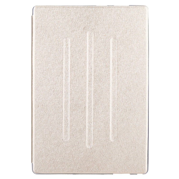 For Lenovo TAB4 Plus TB-X704F 10.1 inch Silk Texture Horizontal Flip Leather Case with Holder