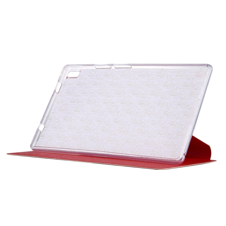 For Lenovo TAB4 Plus TB-8704F 8 inch Silk Texture Horizontal Flip Leather Case with Holder