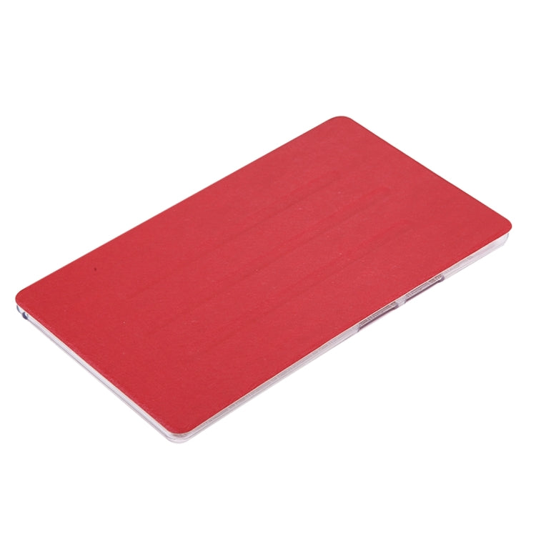 For Lenovo TAB4 Plus TB-8704F 8 inch Silk Texture Horizontal Flip Leather Case with Holder