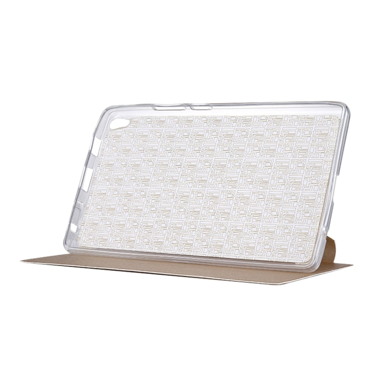 For Lenovo Tab3 8 Plus / TB-8703 Silk Texture Horizontal Flip Leather Case with Holder