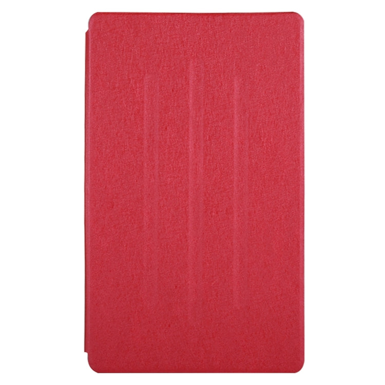 For Lenovo Tab3 8 Plus / TB-8703 Silk Texture Horizontal Flip Leather Case with Holder