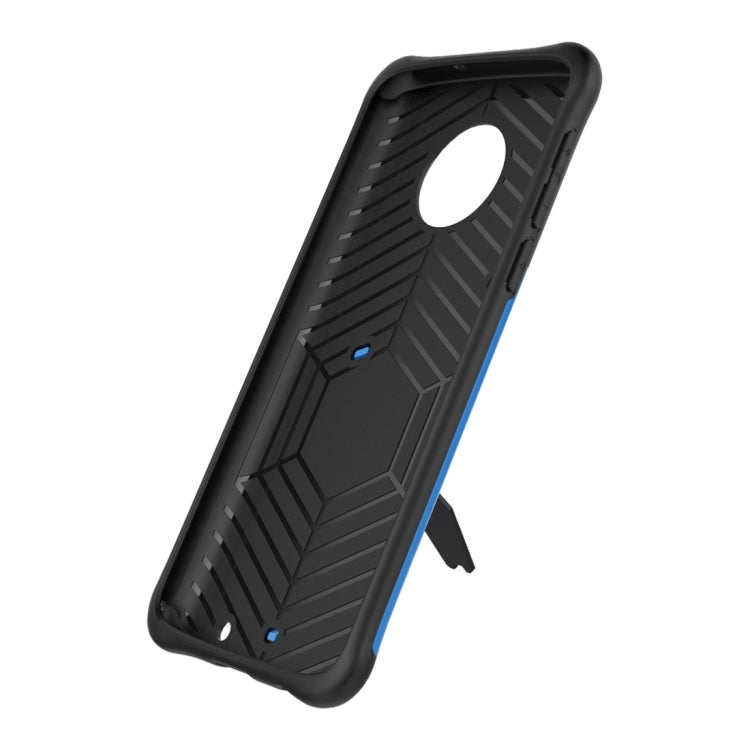 For Motorola Moto G6 Plus PC + TPU Dropproof Sniper Hybrid Protective Back Case with 360 Degree Rotation Holder