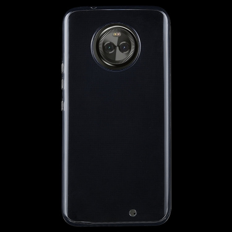 50 PCS 0.75mm Transparent TPU Case for Motorola Moto X4