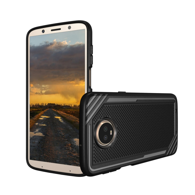 Lattice Texture TPU Shockproof Case for Motorola Moto Z3 Play