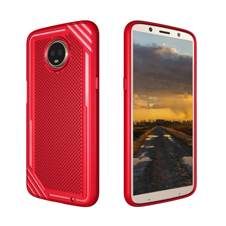 Lattice Texture TPU Shockproof Case for Motorola Moto Z3 Play
