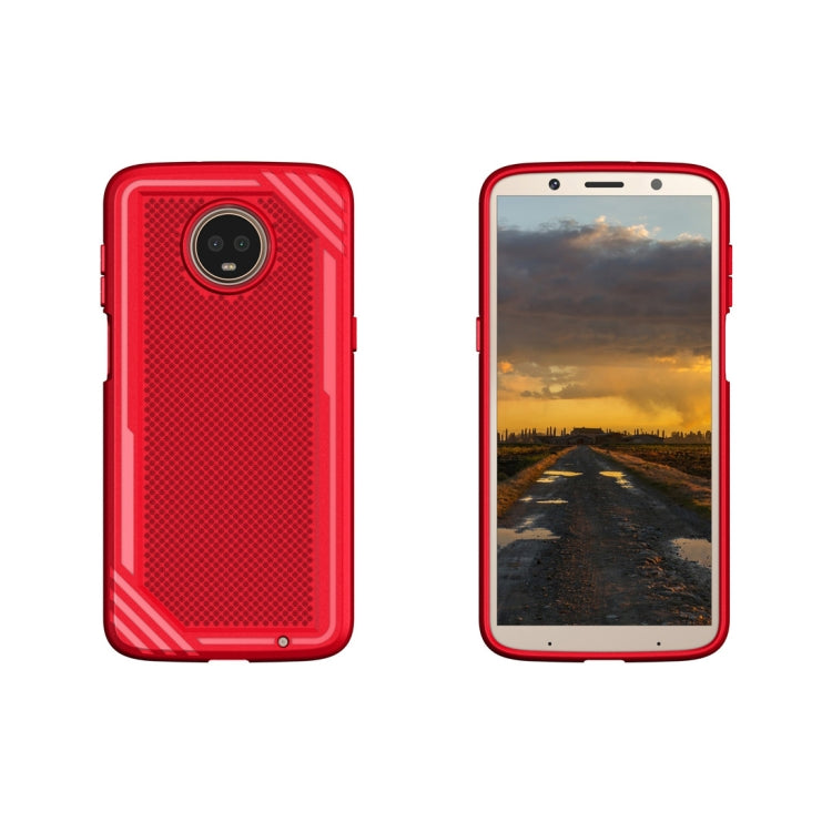 Lattice Texture TPU Shockproof Case for Motorola Moto Z3 Play