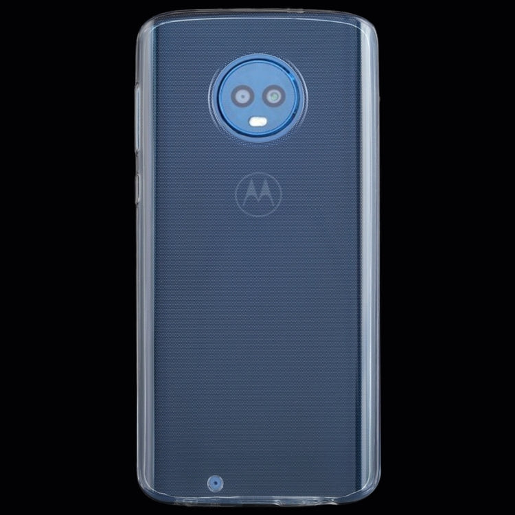 50PCS 0.75mm Transparent TPU Case for Motorola Moto G6