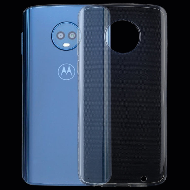 0.75mm Transparent TPU Case for Motorola Moto G6 Plus