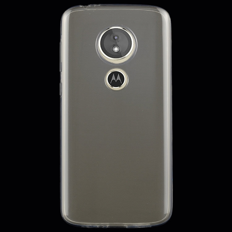 50PCS 0.75mm Transparent TPU Case for Motorola Moto E5