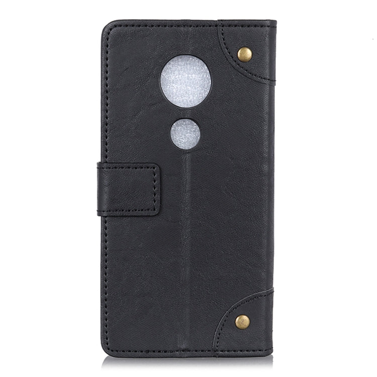 Copper Buckle Retro Crazy Horse Texture Horizontal Flip Leather Case for Motorola Moto E5 & Moto G6 Play, with Holder & Card Slots & Wallet