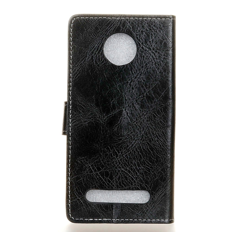 Retro Crazy Horse Texture Horizontal Flip Leather Case for Motorola Moto Z3, with Holder & Card Slots & Wallet & Photo Frame