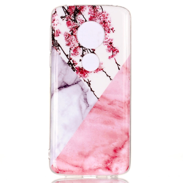 Marble Pattern Soft TPU Case For Motorola Moto E5