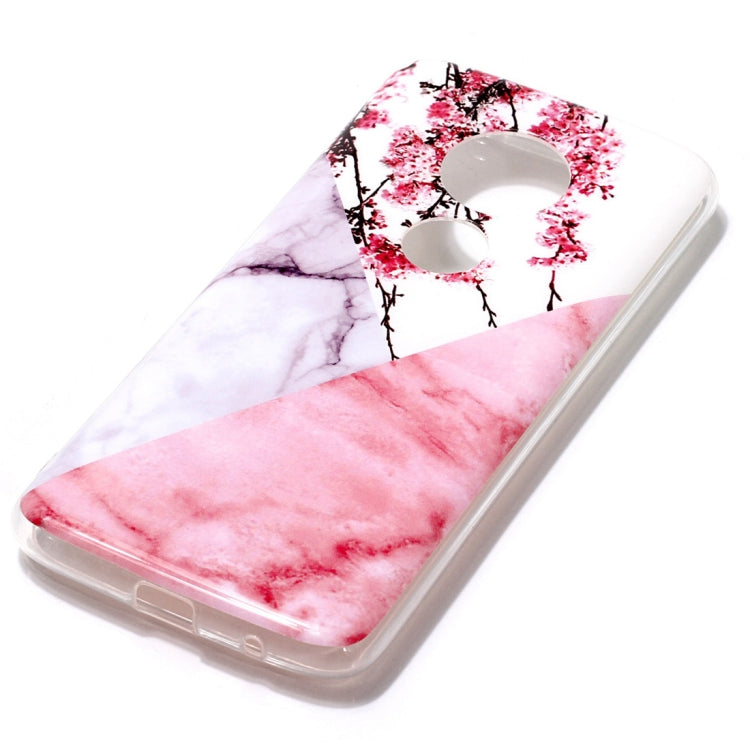 Marble Pattern Soft TPU Case For Motorola Moto E5