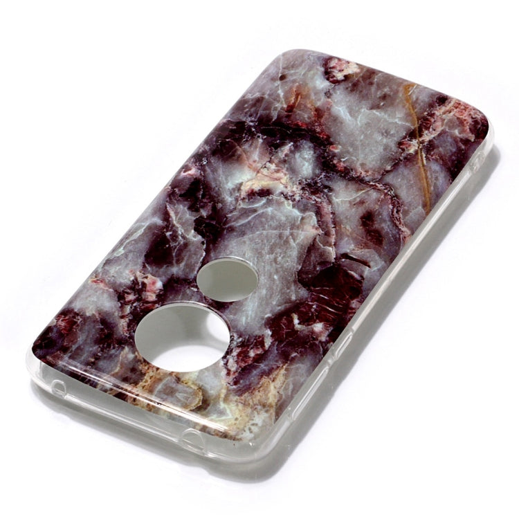 Marble Pattern Soft TPU Case For Motorola Moto E5