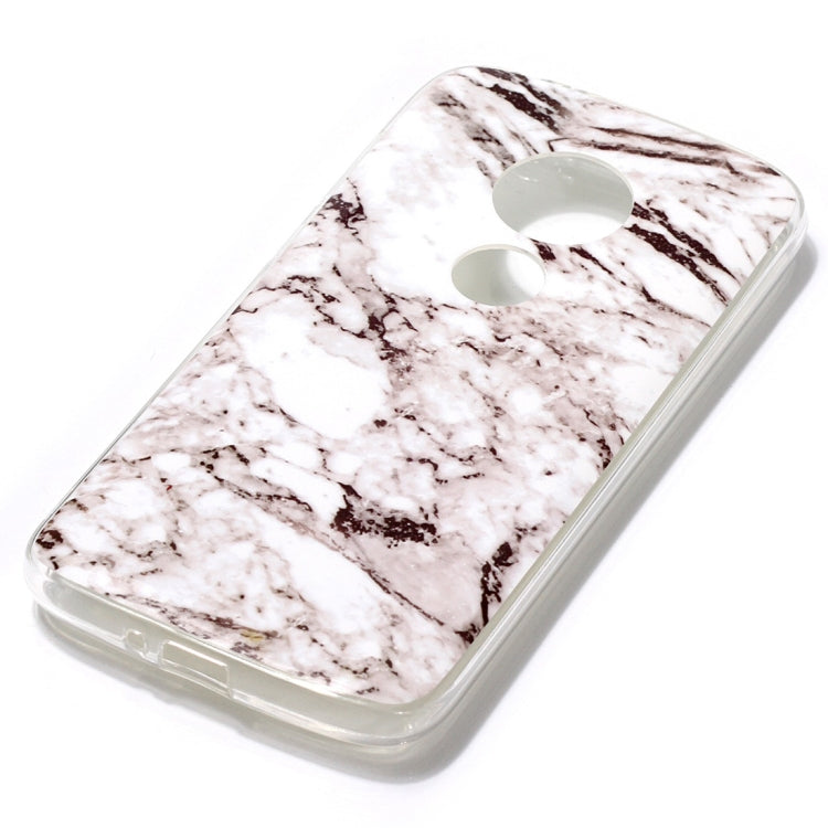 Marble Pattern Soft TPU Case For Motorola Moto E5 Play (US Version)